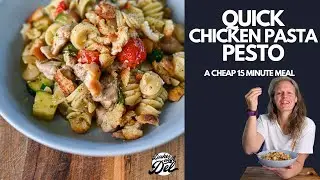 Budget-friendly And Delicious Chicken Pasta Pesto In A Flash!
