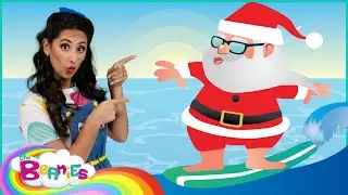 Australian Children's Christmas Song | Surfing Santa | Kid's Xmas Carols and Nursery Rhymes