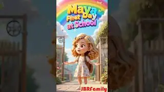 Maya&rsquo;s First Day at School&ndash;A Heartwarming Story of Friendship | #MakingFriends | #AnimatedShort