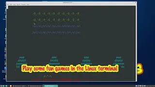 Linux wednesday #60 fun terminal Games