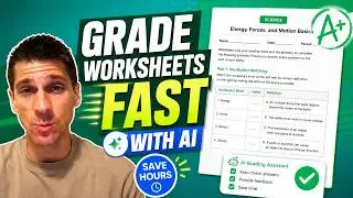 How to Grade Worksheets with AI in Minutes | Math, Science, ELA