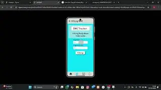 Splash Screen & Prototype BMI Tracker App
