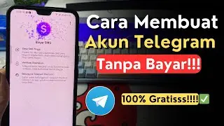 Cara Daftar Telegram Tanpa Bayar Premium | Telegram Gratis Tanpa Biaya