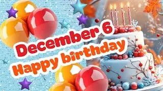 6 December Best Happy Birthday Song | Happy Birthday WhatsApp Status | Celebration Avenue
