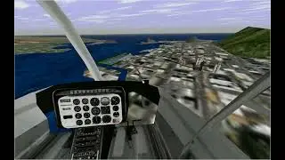 Flight Simulator 98 - Passeio de BellJet no Rio de Janeiro