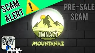 Mountanaz (MNAZ) Crypto PRE-SALE SCAM ALERT | ICO SCAM #cryptoscam #cryptonews #ico