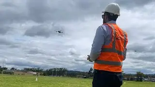 Vuelo de comprobaci&oacute;n de aeronaves no tripuladas  #AgrasT10 #DJIM300 #DJIMINISE