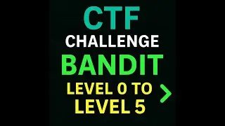 Capture The Flag:Bandit Levels 0 to 5 | Beginner's Guide(2025) #CTF #Bandit #Cybersecurity #Linux