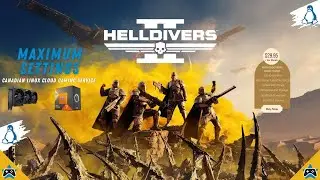 HELLDIVERS 2 | Maximum Settings | 1440p | Linux Mint Cloud Gaming | Ryzen 7800X3D CPU | 7900XTX GPU