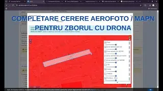 COMPLETARE CERERE AEROFOTO / MAPN PENTRU ZBORUL CU DRONA