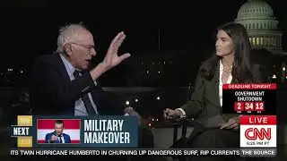 'Outrageous!': Bernie Sanders gets animated on CNN over Trump's latest threat