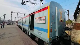 First LHB run of 13331 Dhanbad Patna Intercity Express arriving at Patna | Exclusive Coverage