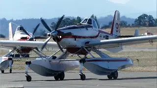 Conair Air Tractor AT-802 Fire Bosses Landing & Taking Off at YYJ