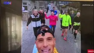 Head Up Co-founder speaking on GB News after his record breaking 5,000 mile UKcoastline run 15-10-22