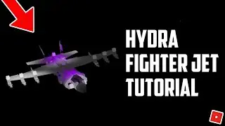 How To Build A HYDRA FIGHTER JET (Roblox Plane Crazy)