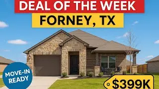 Forney TX Home Tour | 4-Bed Move-In Ready Deal Under $400K!