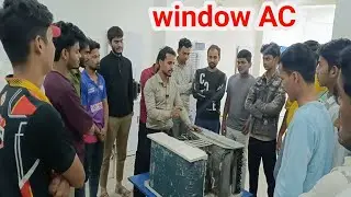 Window Air Conditioner.