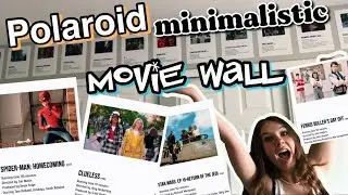 CREATING A POLAROID MINIMALISTIC MOVIE POSTER WALL