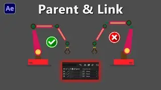 Parent & Link என்ன? எப்படி Use பண்ணுவது? | After Effects Full Tamil Tutorial