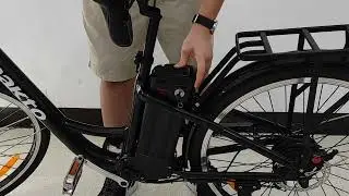 Nakto Breeze Classic E-Bike #7: How to Remove the Battery