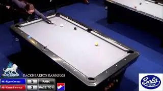RNAK MATCH 92 Ryan Canoza vs 95 Karen Fonseca race to 7