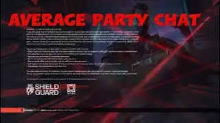 Average party chat Just talking about Jesus