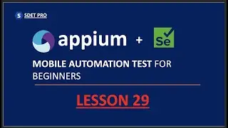Mobile Automation | Lesson 29 | Converting Java project to Maven project