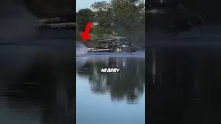 Shocking Moment Helicopter Hits Water!