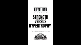 Are You Training for Strength or Hypertrophy? #shorts
