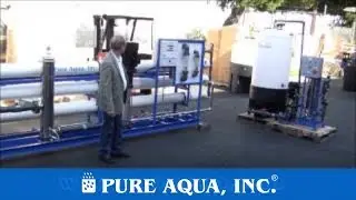 Brackish Water Reverse Osmosis Plant Yemen 108,000 GPD | www.PureAqua.com