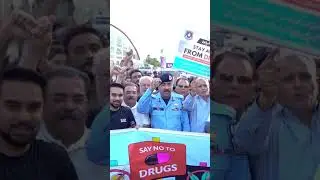 Awareness Walk against Drugs Abuse By Islamabad Capital Police and Civil Society