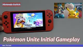 Pok&eacute;mon Unite Initial Gameplay