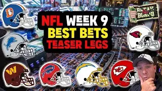NFL Week 9 Best Bet Teaser Legs: RJ Cash s Top 6, 7, & 10 Point Teasers for Week 10