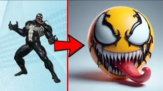Avangers, Marvel & Dc but emoji emoticons🔥All characters Superheroes 2024 @CartoonImageAmazing