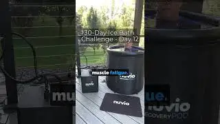 Day 12: Surviving the Chill ❄️ Will Ice Baths Transform My Life? 🤔 #IceBathChallenge #Day12