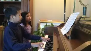 Up on the Housetop by Benjamin R. Hanby, piano played by Miles