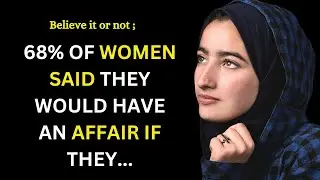 68% OF WOMEN SAID THEY WOULD HAVE AN AFFAIR IF THEY...| quotes | Women facts and inspiring truths |