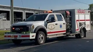 Ocean City-Wright Fire Control District Squad 1 Responding 