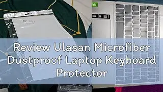 Review Ulasan Microfiber Dustproof Laptop Keyboard Protector / Computer Screen Cleaning Cloth / Key