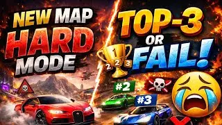 “New Map HARD MODE… Top-3 OR FAIL