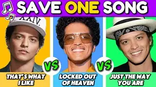 SAVE ONE SONG: Per Singer 🎵 | Music Challenge 😍 #funquiz #musicquiz #musicchallenges
