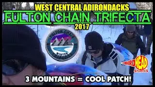 Fulton Chain Trifecta: 3 mountain challenge = a patch! Inlet/Old Forge, NY