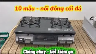Báo giá 10 chiếc bếp ga nhật bãi||Bếp Rinnai và Paloma hàng dùng lướt nồi đồng cối đá|| Lh0982035091