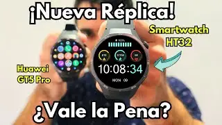 ¿El NUEVO CLON del Huawei GT5 Pro? 🔥 Review COMPLETA del Smartwatch HT32