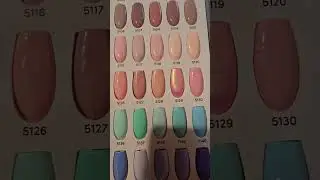 Unboxing 128 New Gel Polish Colors! #acrylicnails #clients #salonlife