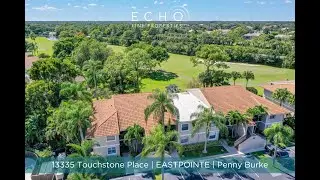 Rarely Available, Furnished 1st Floor Corner Unit Condo in the Eastpointe Country Club in PBG!
