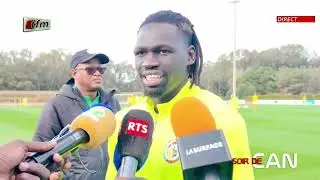 Dernière séance d'entrainement des lions et réaction en zone mixte de Pathé Ciss - 17 Janvier 2026