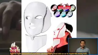 2251832852345868 Air Bag 7 Colors Light LED Skin Care Facial Beauty Mask With Neck Skin