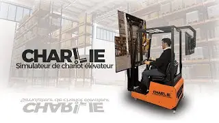 🔸 Charlie , simulateur de chariot élévateur – Aperçu de la simulation
