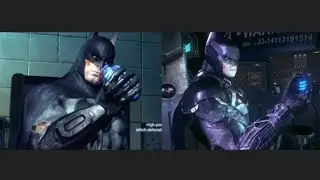 Batman Arkham City VS batman Arkham Knight part 2 Batmans Icey Element